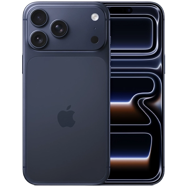 Detalhes do iPhone 17 Pro Max azul